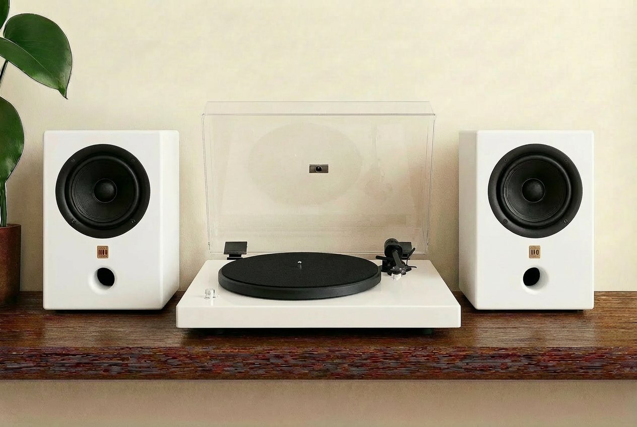 Entry + White Freya Turntable